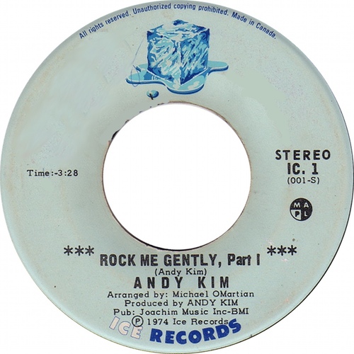 *** Rock Me Gently, Part I *** b/w Rock Me Gently, Part II