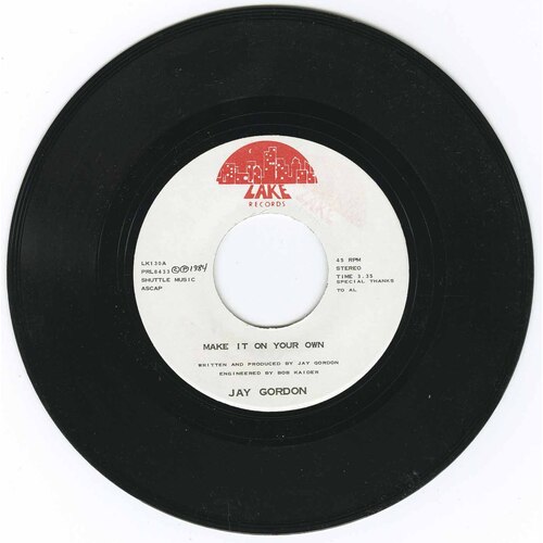 Make It On Your Own b/w (T.T.J.L.) Up There (picture sleeve)