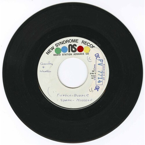 Fuddle Duddle b/w What's Happening (radio station advance copy)