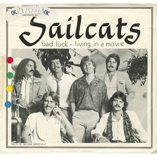 Bad Luck b/w Living in a Movie (picture sleeve)