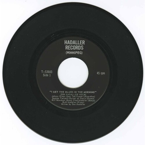 I Get the Blues in the Morning b/w Waltz in the Night