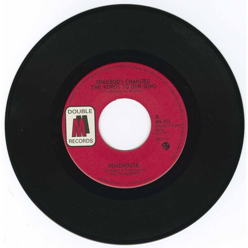 Manitoba b/w Somebody Changed the Words to Our Song