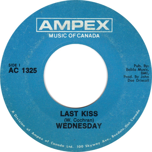 Last Kiss b/w Without You