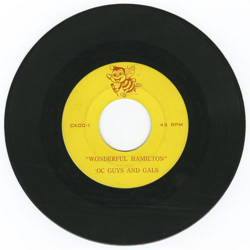 Wonderful Hamilton b/w Gidget (Hamilton, We Love You)