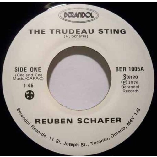 The Trudeau Sting b/w A Modern Day Psalm